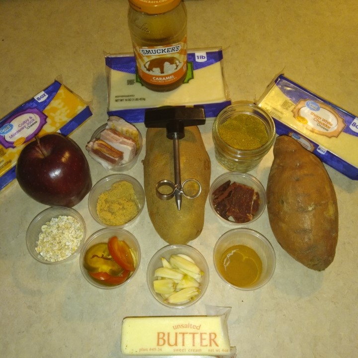 Stuffing Potatoes