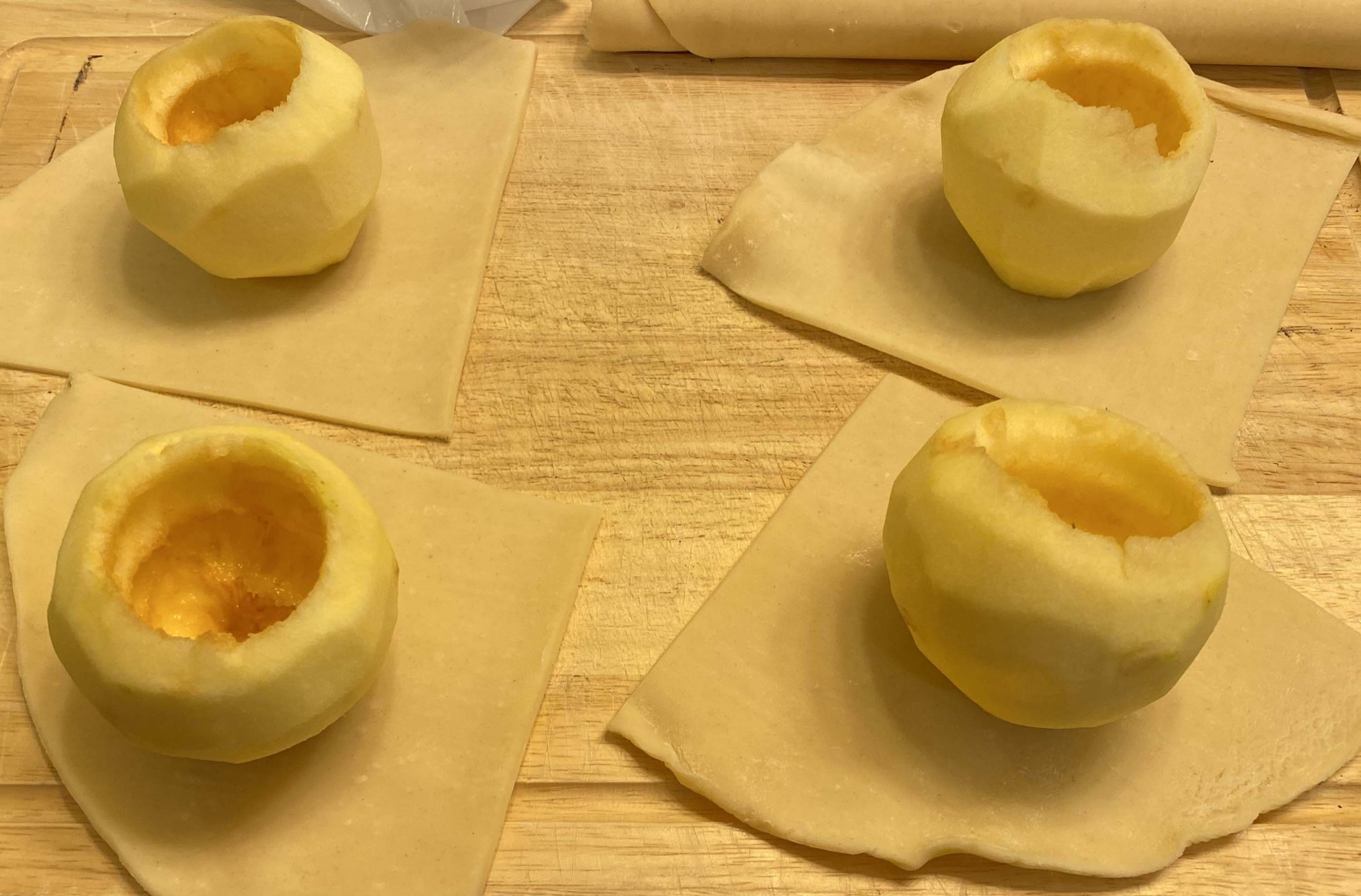 Apple Dumpling Assembly