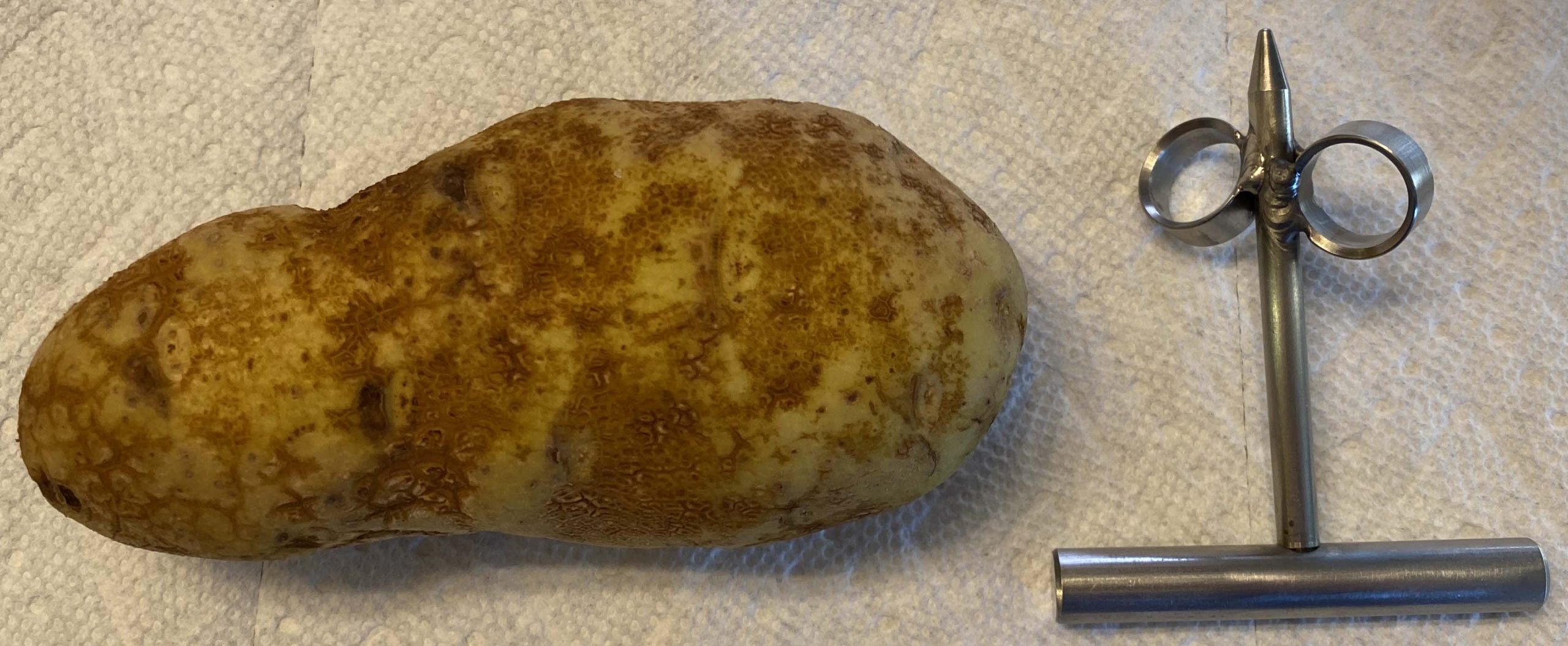 Coring Potatoes